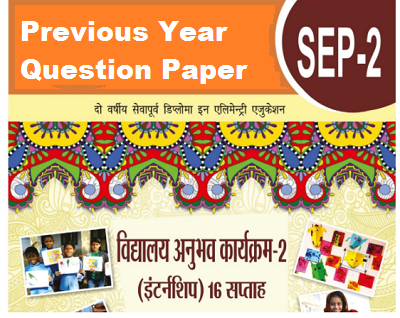 SEP-2 Previous Year Question Paper 