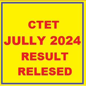 CTET 2024 RESULT